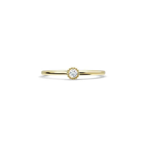 Bague Diamant Entourage Perlé