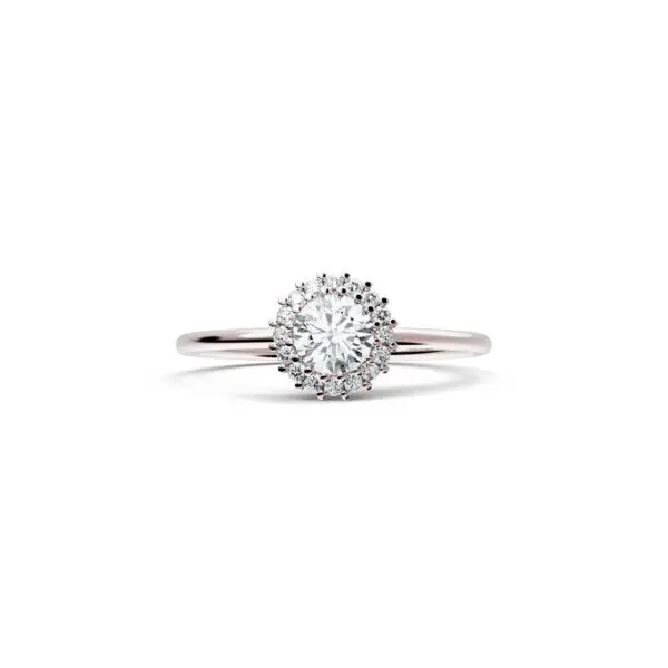 Bague Diamant Central et Diamants