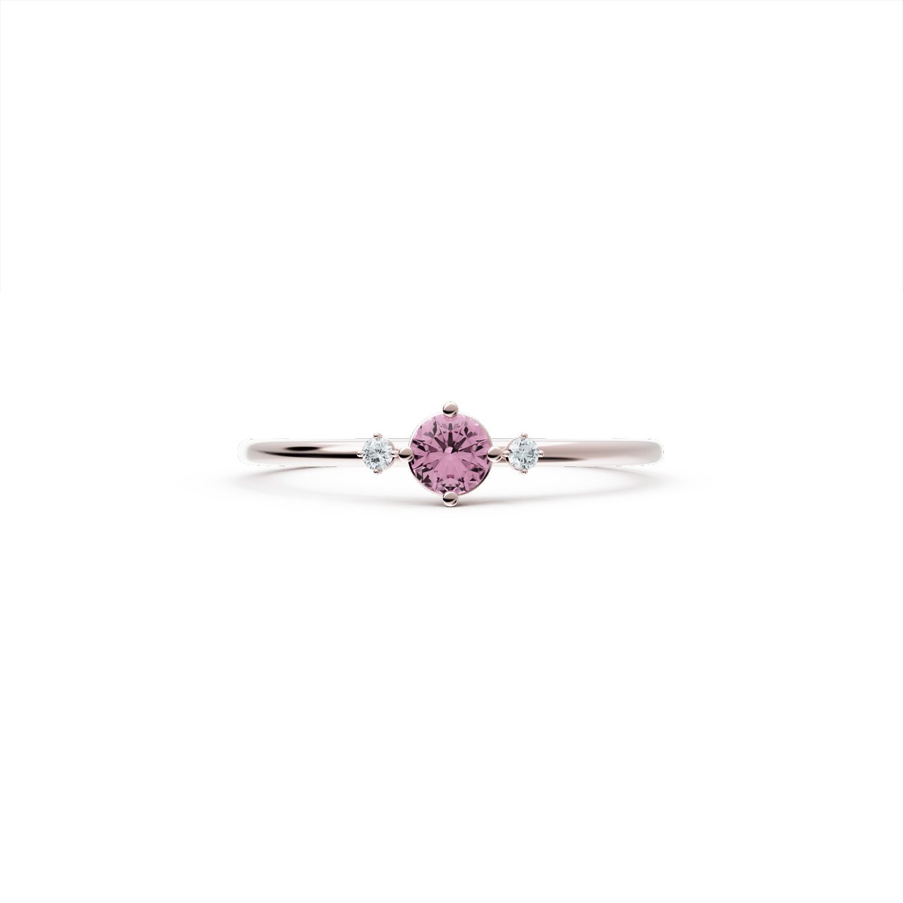 Bague Trois Pierres Tourmaline